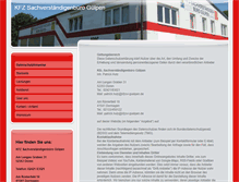 Tablet Screenshot of kfzsv-guelpen.de